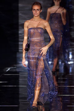 Giorgio Armani fashion show for Spring/Summer 2002