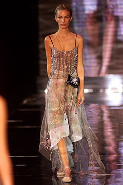 Giorgio Armani fashion show for Spring/Summer 2002