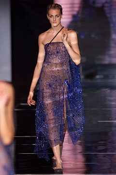 Giorgio Armani fashion show for Spring/Summer 2002