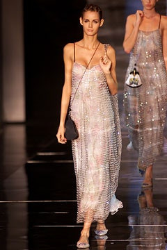 Giorgio Armani fashion show for Spring/Summer 2002