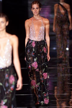 Giorgio Armani fashion show for Spring/Summer 2002