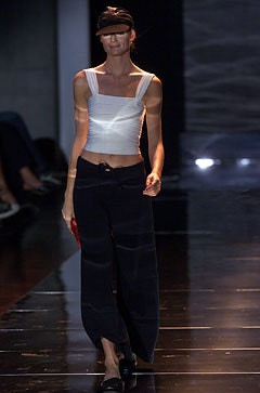 Giorgio Armani fashion show for Spring/Summer 2002
