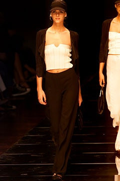 Giorgio Armani fashion show for Spring/Summer 2002
