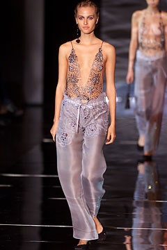Giorgio Armani fashion show for Spring/Summer 2002