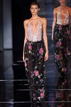 Giorgio Armani fashion show for Spring/Summer 2002