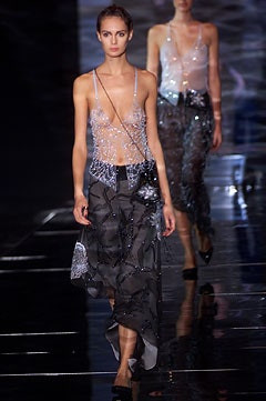 Giorgio Armani fashion show for Spring/Summer 2002
