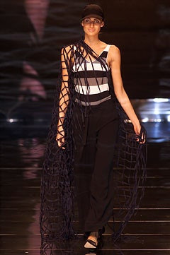 Giorgio Armani fashion show for Spring/Summer 2002