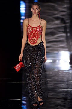 Giorgio Armani fashion show for Spring/Summer 2002