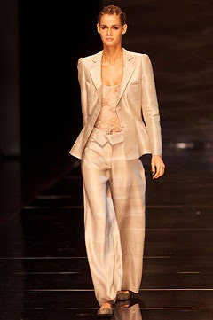 Giorgio Armani fashion show for Spring/Summer 2002