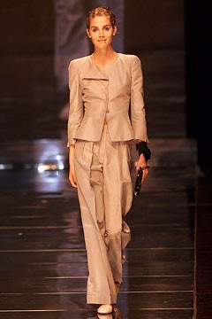 Giorgio Armani fashion show for Spring/Summer 2002