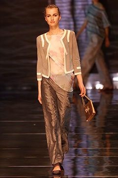 Giorgio Armani fashion show for Spring/Summer 2002