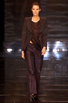 Giorgio Armani fashion show for Spring/Summer 2002