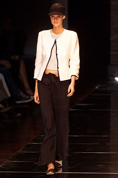 Giorgio Armani fashion show for Spring/Summer 2002