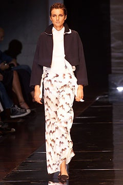 Giorgio Armani fashion show for Spring/Summer 2002