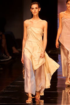 Giorgio Armani fashion show for Spring/Summer 2002