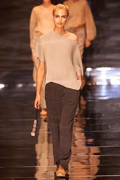 Giorgio Armani fashion show for Spring/Summer 2002