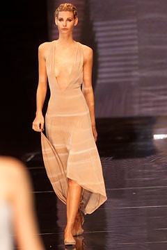 Giorgio Armani fashion show for Spring/Summer 2002
