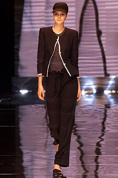 Giorgio Armani fashion show for Spring/Summer 2002