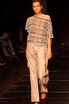 Giorgio Armani fashion show for Spring/Summer 2002
