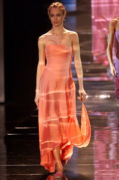 Giorgio Armani fashion show for Spring/Summer 2002