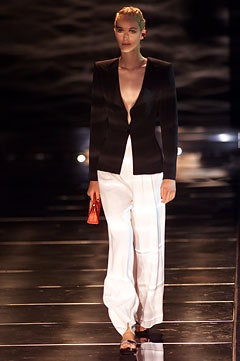Giorgio Armani fashion show for Spring/Summer 2002