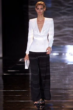 Giorgio Armani fashion show for Spring/Summer 2002