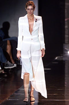 Giorgio Armani fashion show for Spring/Summer 2002