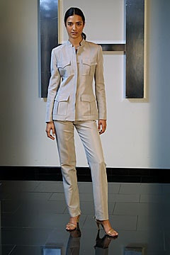 Halston fashion show for Spring/Summer 2002