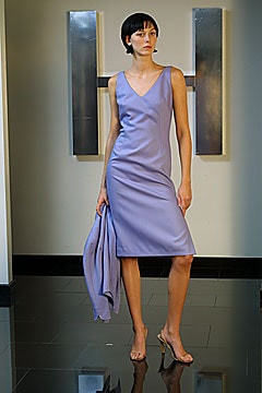 Halston fashion show for Spring/Summer 2002