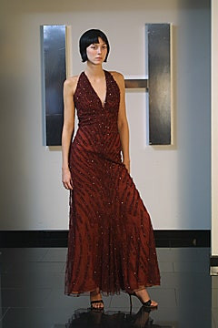 Halston fashion show for Spring/Summer 2002