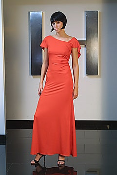 Halston fashion show for Spring/Summer 2002