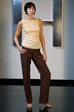 Halston fashion show for Spring/Summer 2002