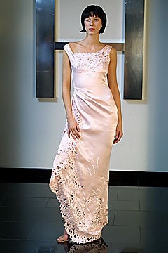 Halston fashion show for Spring/Summer 2002