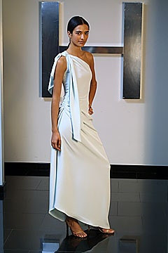 Halston fashion show for Spring/Summer 2002