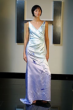 Halston fashion show for Spring/Summer 2002