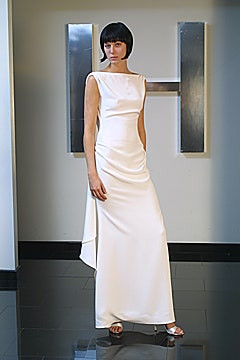 Halston fashion show for Spring/Summer 2002