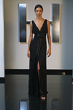 Halston fashion show for Spring/Summer 2002
