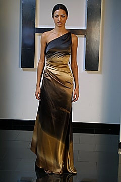 Halston fashion show for Spring/Summer 2002