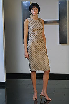 Halston fashion show for Spring/Summer 2002