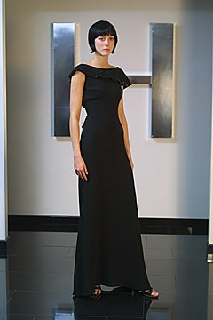 Halston fashion show for Spring/Summer 2002