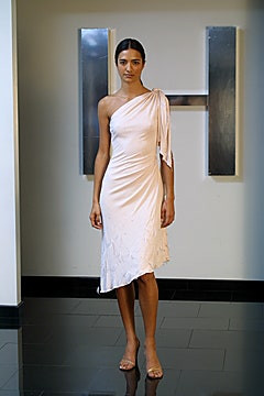 Halston fashion show for Spring/Summer 2002