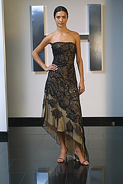 Halston fashion show for Spring/Summer 2002