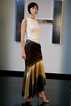 Halston fashion show for Spring/Summer 2002