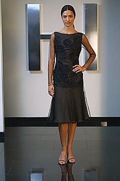 Halston fashion show for Spring/Summer 2002