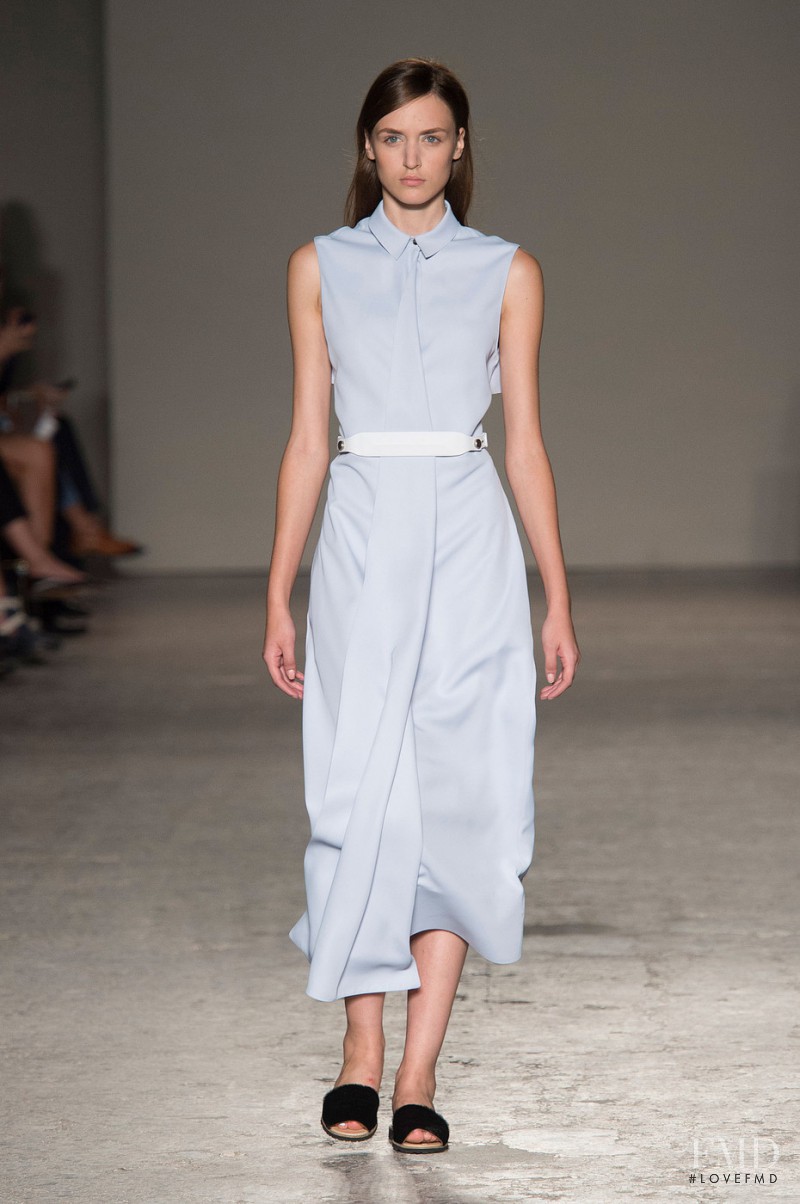 Stasha Yatchuk featured in  the Gabriele Colangelo fashion show for Spring/Summer 2015