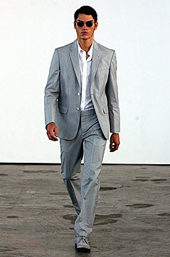 Helmut Lang fashion show for Spring/Summer 2002