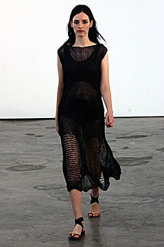 Helmut Lang fashion show for Spring/Summer 2002