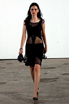 Helmut Lang fashion show for Spring/Summer 2002