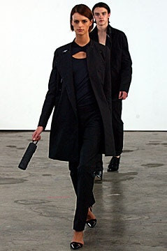 Helmut Lang fashion show for Spring/Summer 2002