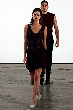 Helmut Lang fashion show for Spring/Summer 2002